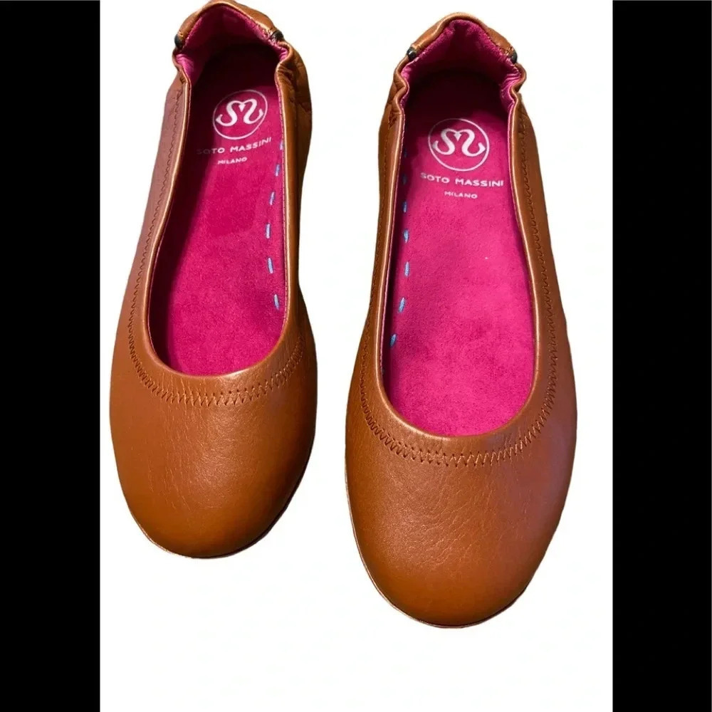NWOT Soto Massini Terzettos Ballet Flats